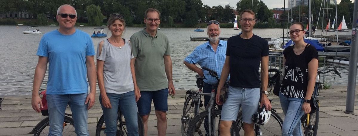 Fahrradtouren, Kneipentouren, Videodreh auf der Burg Vischering, Literaturwettbewerb